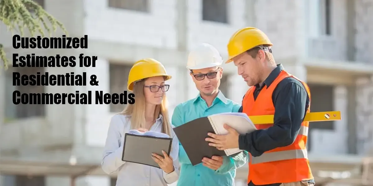 Customized Estimates for Residential & Commercial Needs